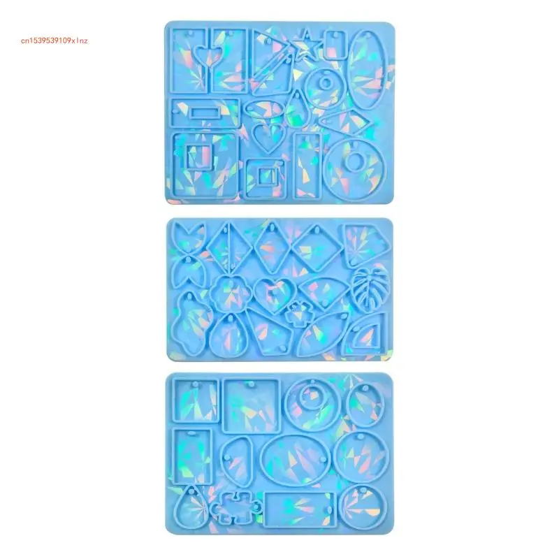 

Irregular Geometric Silicone Molds DIY Handmade Crafts Resin Molds Keyring Earring Pendant Making Tool