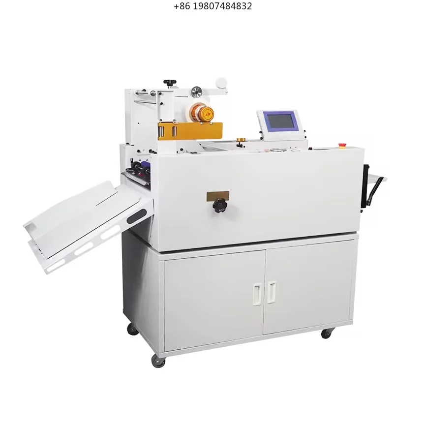 450T 330mm Automatic Hydraulic Laminator, Digital Paper Laminator with Resistive Touch Screen Wholesale