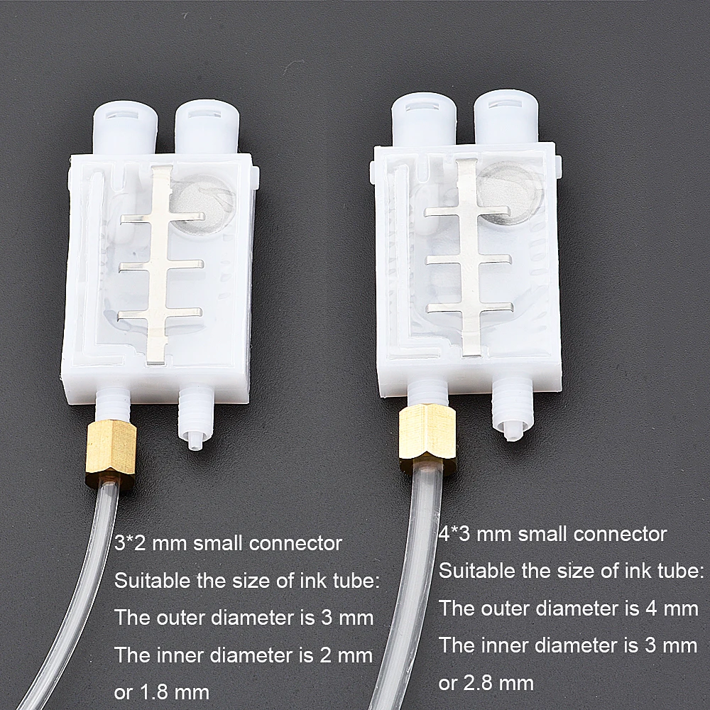 10 sztuk tłumika DX7 do głowicy drukującej Dx7 do Epson B300/310; B500/510 (złącze: 4mmx3mm 3mmx2mm)