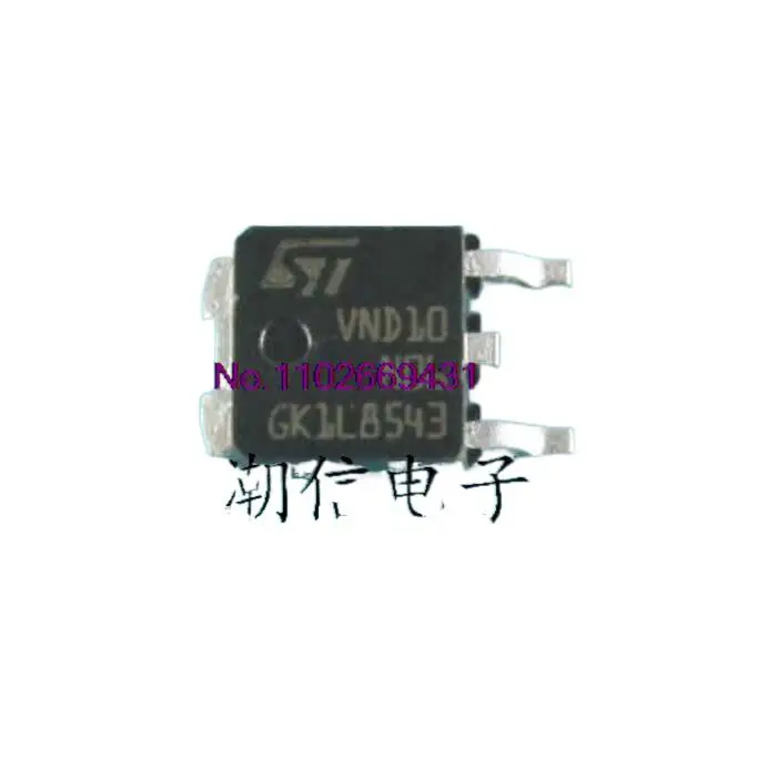 

5 шт./партия, VND10N06 MOS 10A 60V, 0,3 оригинал, в наличии. Power IC
