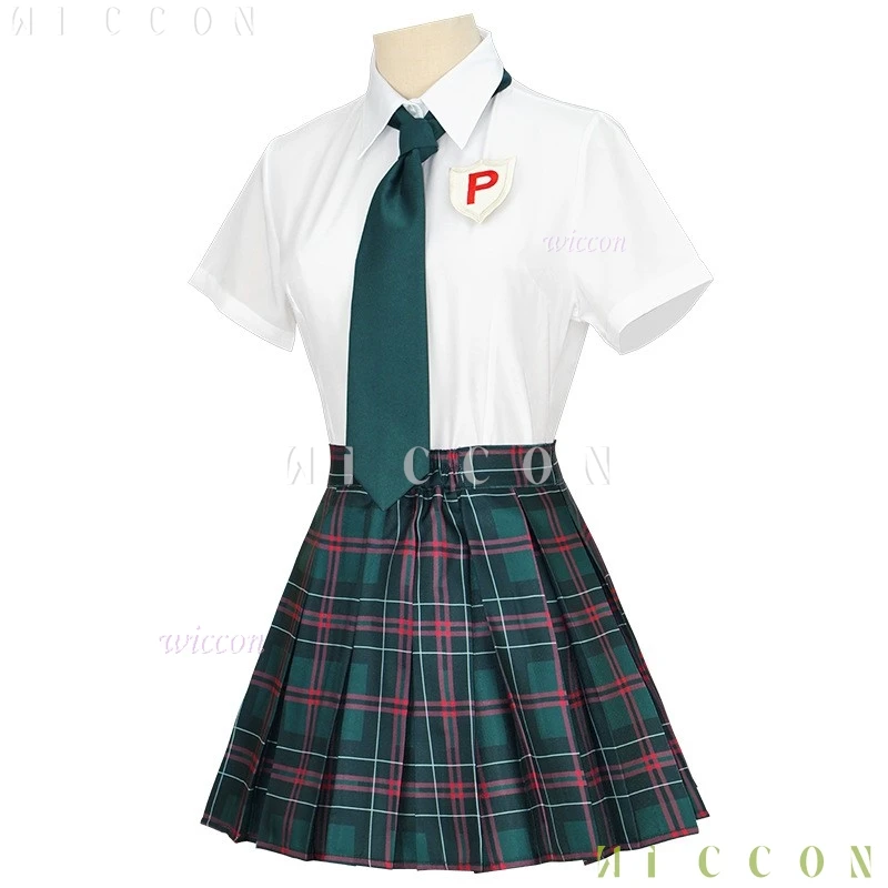 Calcinha anarquia cosplay traje camisa peruca meninas jk uniforme escolar mulher sexy kawaii festa de halloween terno anime calcinha & sto roupas