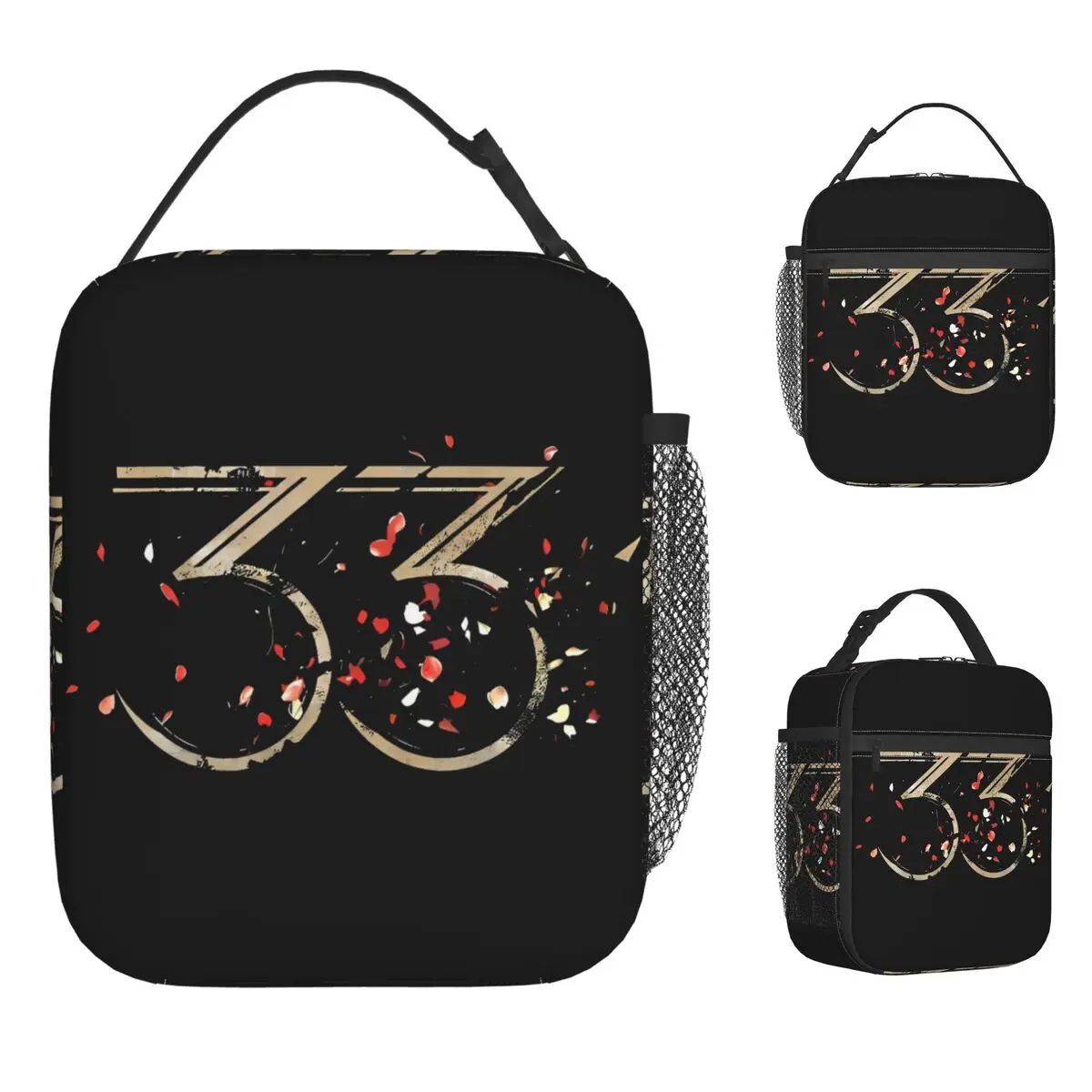 كلير Obscur إكسبيديشن 33 حقيبة الغداء مضحك علب الاغذية نزهة المحمولة الحرارية حمل حقائب اليد للنساء أكسفورد طباعة حقيبة للحفاظ على البرودة