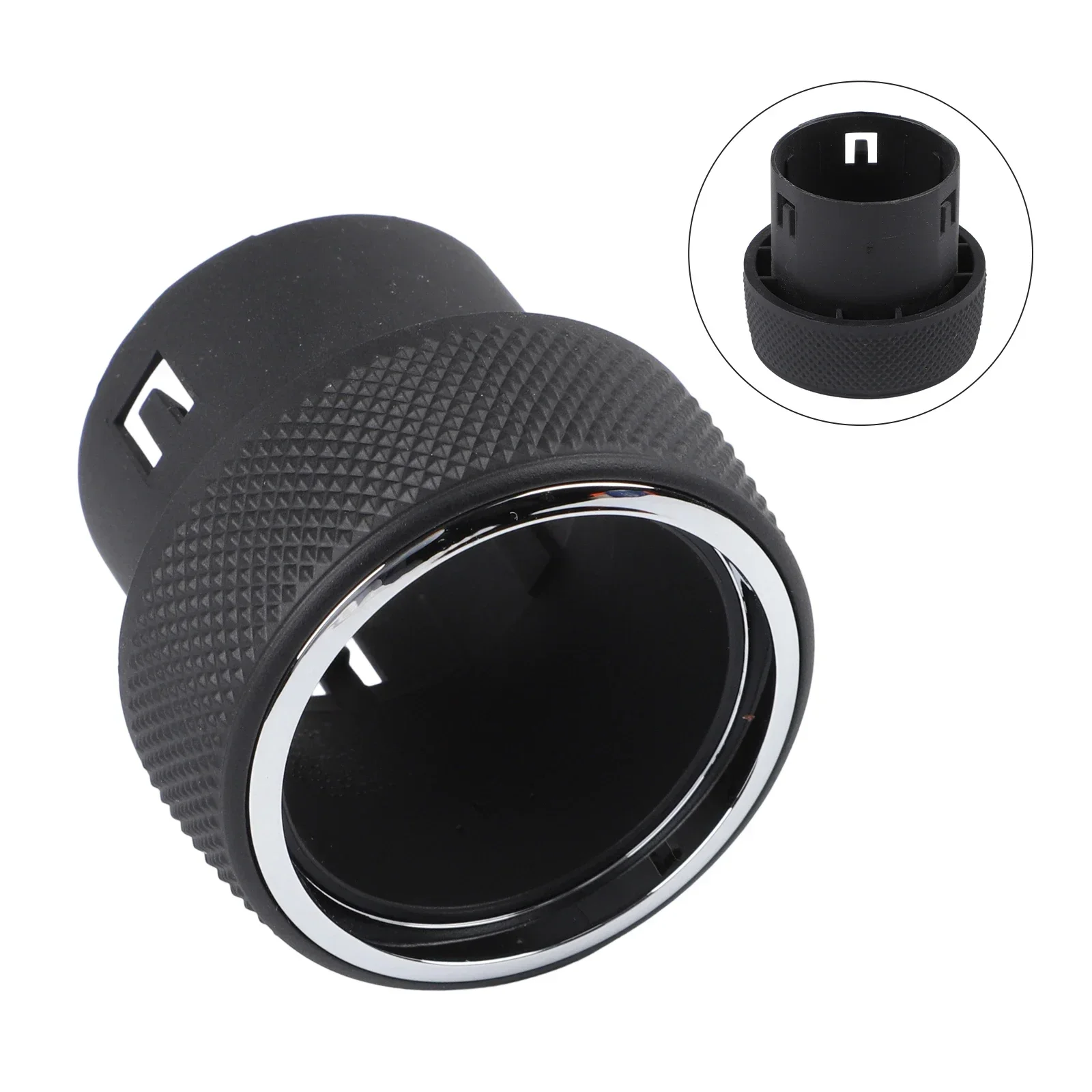 

Replacement Button AC Control Knob Car Dashboard Replacement ABS Plastic Construction For WK2 2014-2021 Color Black