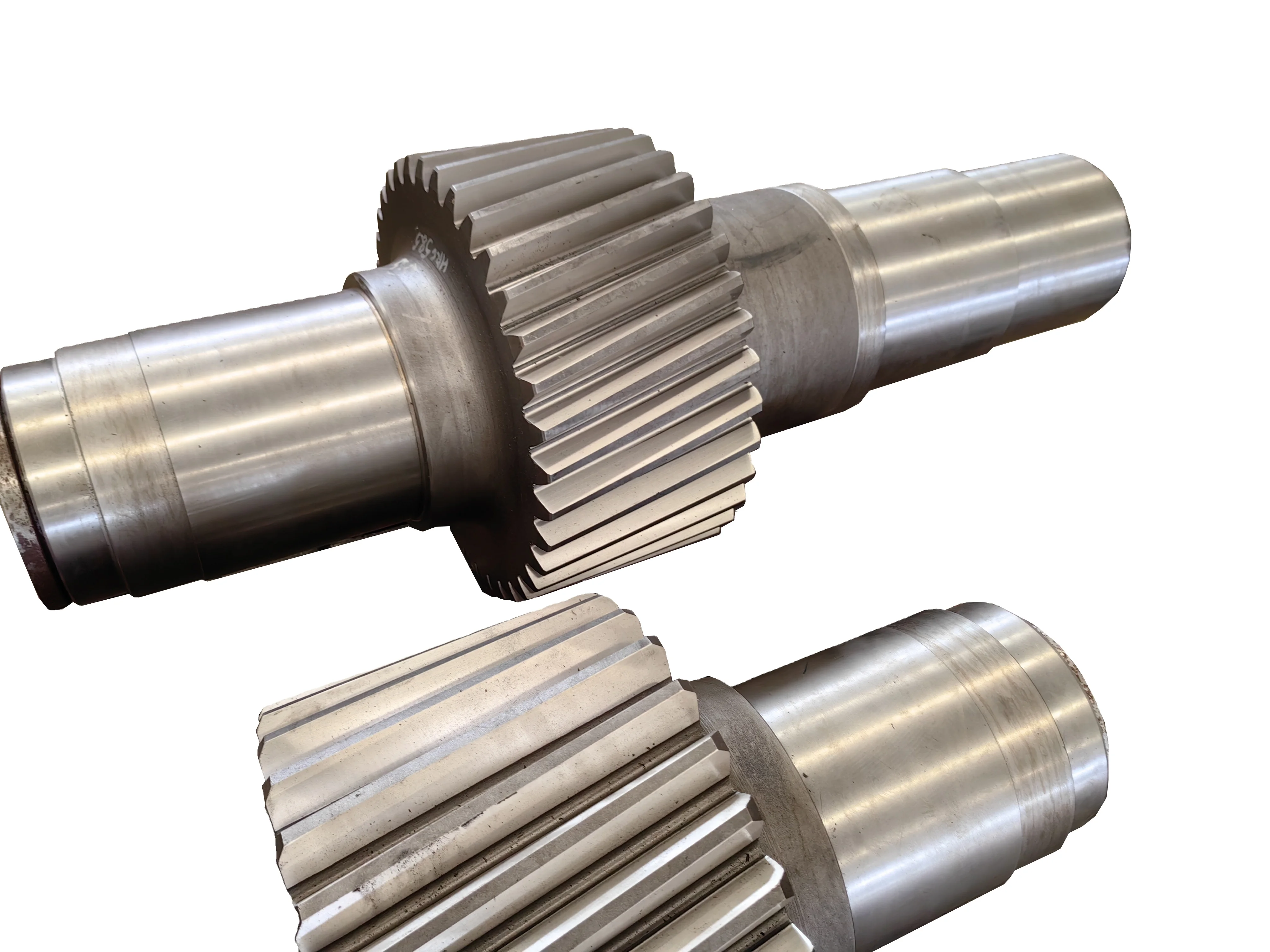 Gearbox Shaft and Reducer Shaft Spline Structure High Strength 4330V Forging Material HRC23-25 Heat Treated