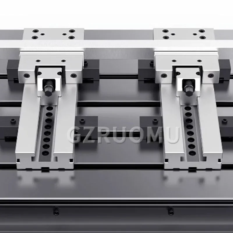 Morsa da banco di precisione da 4/5/6 pollici morsetto a morsa piatta combinato dispositivo di apertura di grandi dimensioni si applica a vari centri di lavoro per attrezzature CNC