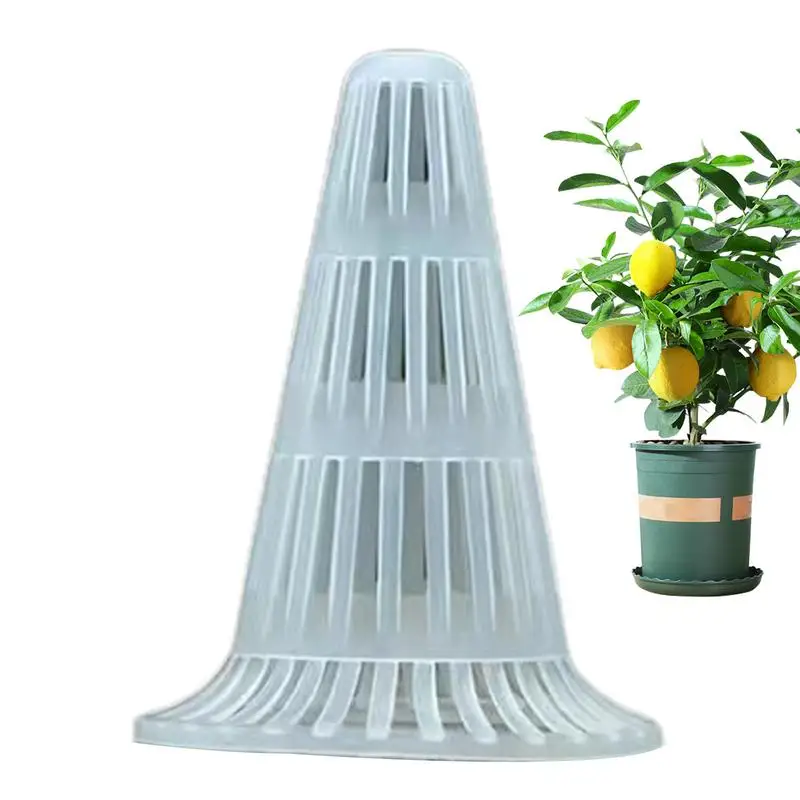 

10Pcs Flower Pot Hole Mesh Pad Plant Drainage Screens Anti-Rot Flowerpot Drainer Breathable Cone Bottom Gasket Reusable basket