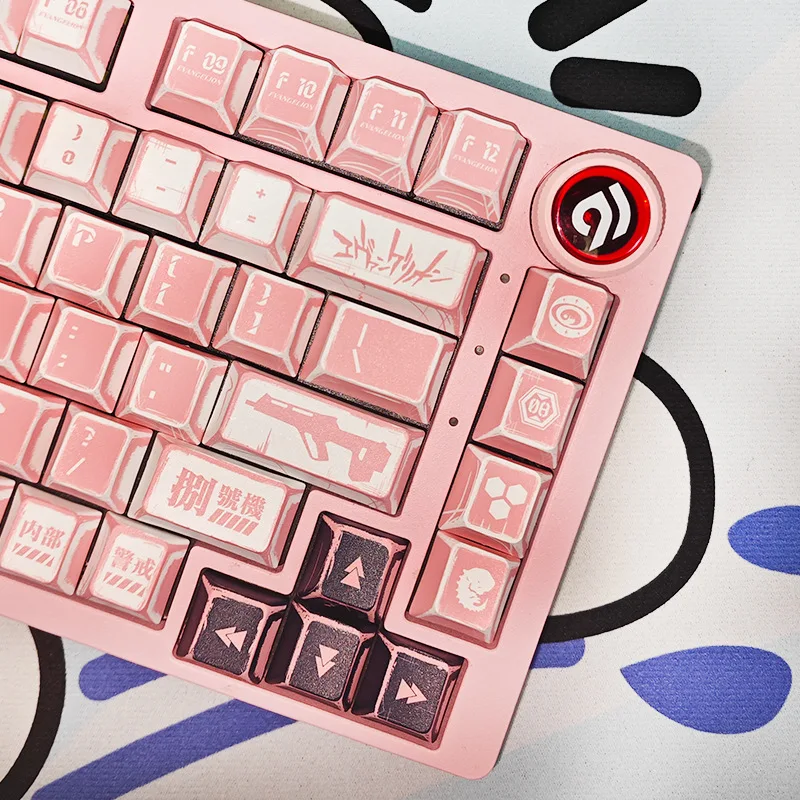 Comic No. 8 machine keycap PBT hot sublimation original factory highly adaptable Mega lion mechanical keyboard drunk deer
