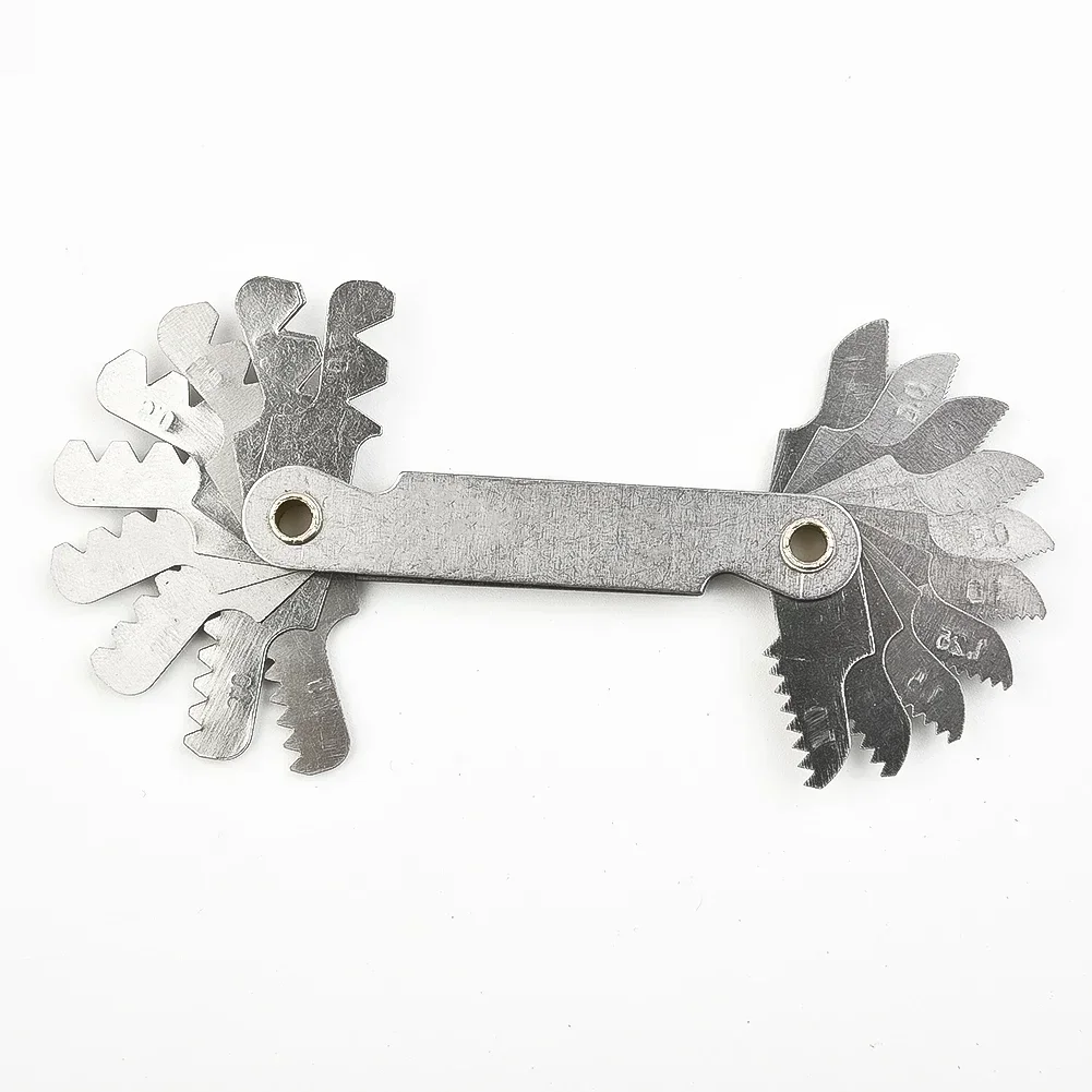 1 Pc Thread Measuring Gauge Gauge Inch 55° Measuring Metric 60° Pitch Steel Thread High Quality Practical Useful