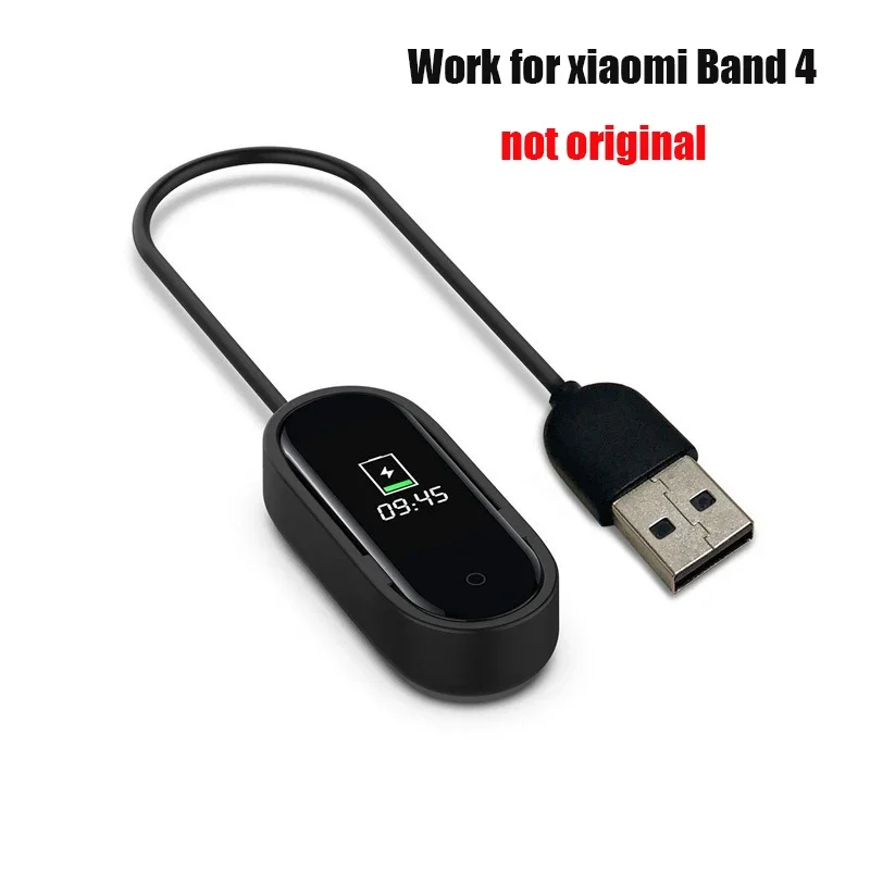 USB Charger Cable For Xiaomi Mi Band 4 20CM Charger  Dock Charging Cable Data Cradle For Xiaomi MiBand  4 USB Charger