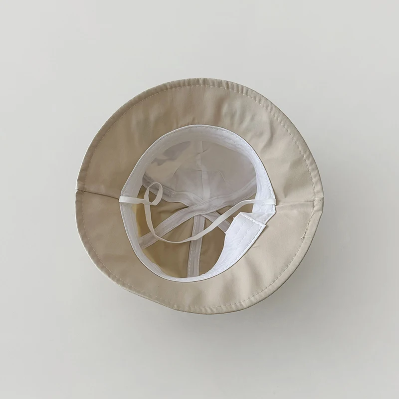 Simpatico dinosauro bambino pescatore cappello cartone animato bambini protezione solare ciotola cappelli 3-18 mesi ragazzo ragazza visiere in cotone sottile solido bambino bacino cap