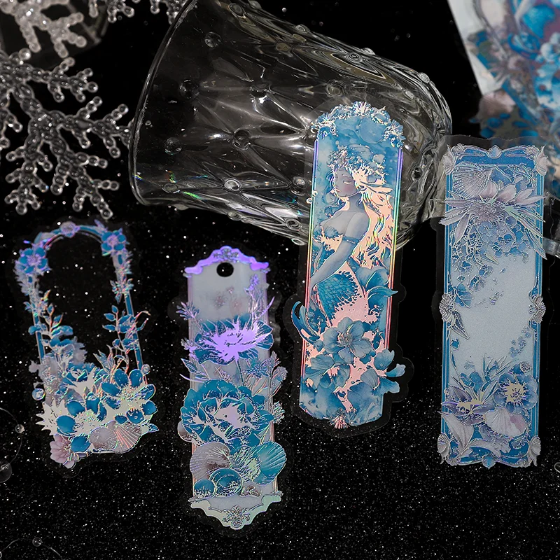 TIANZI Kawaii Stationery Sticker Pack 12 sheets Hand Account Aesthetic Decorative Scrapbooking Journal Stickers Art Supplies