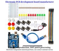 new Starter Kit for arduino UNO R3  mini Breadboard LED jumper wire button compatile