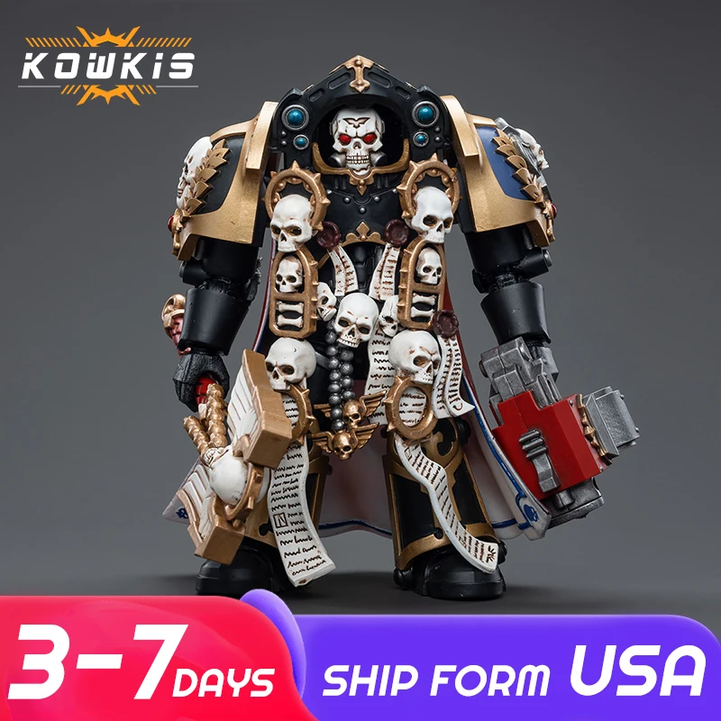 

In Stock JOYTOY Warhammer 40K Ultramarines Terminator Chaplain Brother Vaniu 1:18 Action Figure,Collection Model Gift for Adults