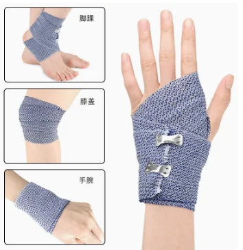 Instant Cold Elastic Ice Bandage Compression Wrap for Sports Injury Relief Ankle Shoulder Joint Sprain Swelling Muscle Ache