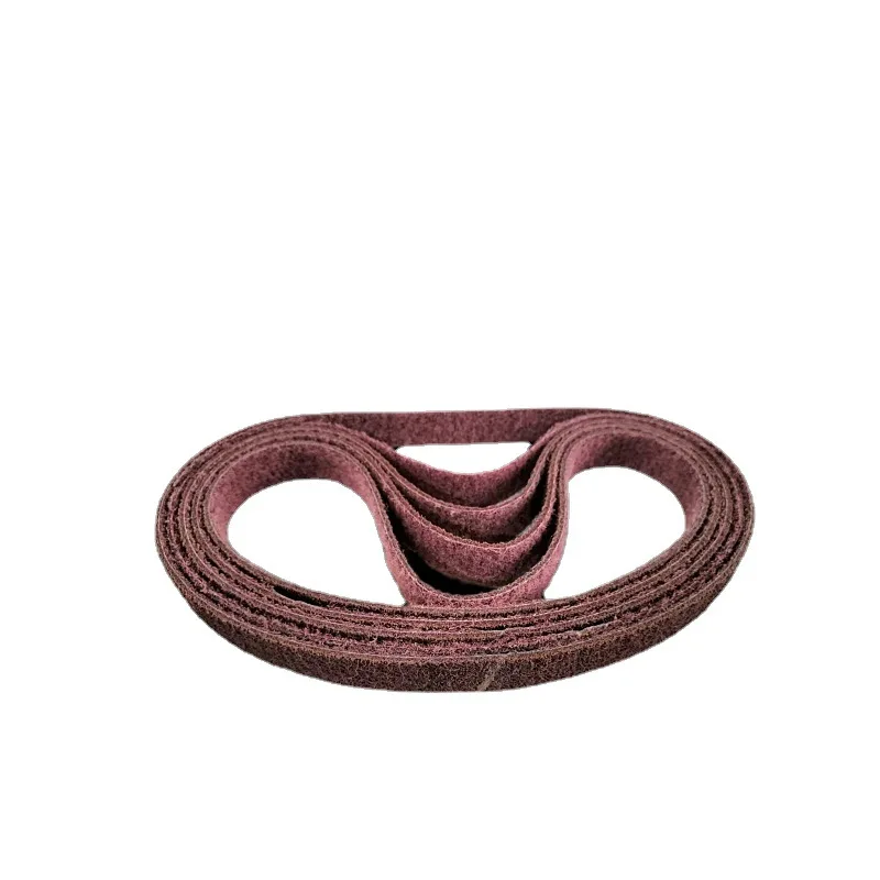 Polishing Stainless Steel Tensile-Resistant Fiber Ring-Shaped Water-Grinding Silicon Carbide Abrasive Belt 10 pieces
