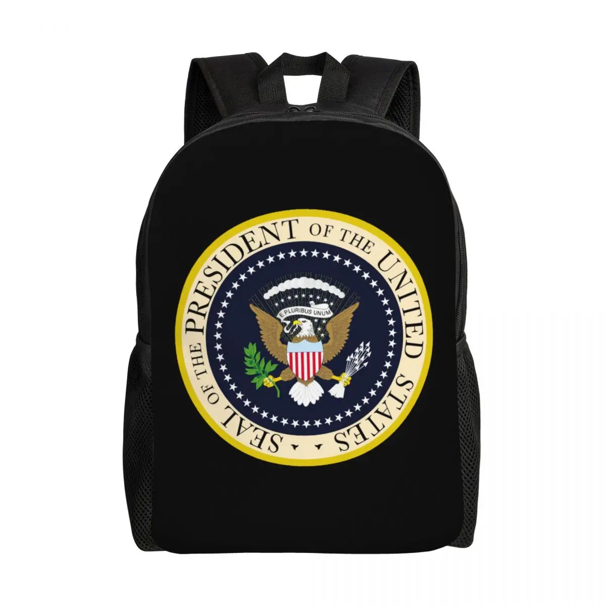 Custom American Presidential Seal Backpacks Men Women Fashion Bookbag for College School USA Trump Election Vote Bags