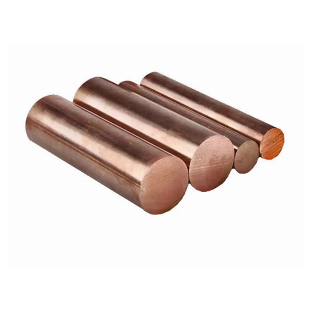 100mm Long High-Purity Research Copper Rod T1 Purple Copper Rod Diameter 2mm-20mm