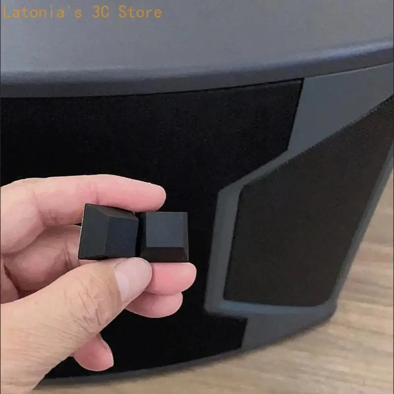 8Pcs Trapez Schnell Montieren Silikon Vibration Dämpfung Füße Pad Für Lautsprecher Verstärker Rack Montieren X3UB – Detail 10
