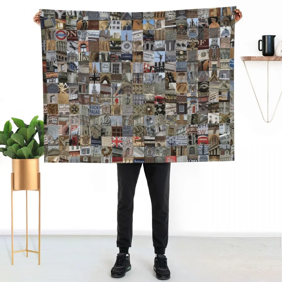 

London, England Throw Blanket Ultra Soft Flannel Fleece Blanket for All Seasons