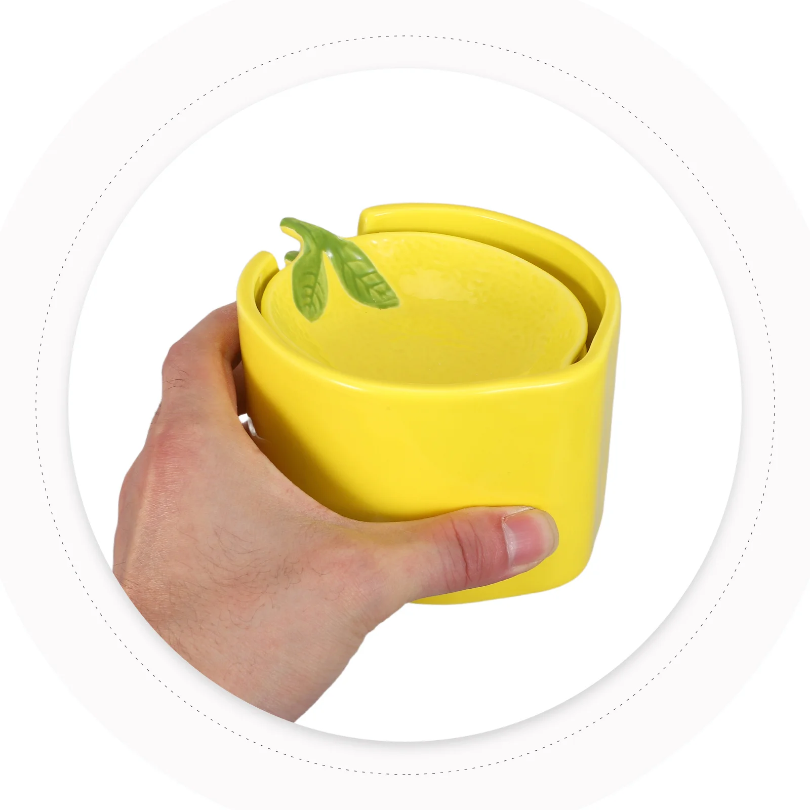 

Ceramic Condiment Dishes Set Elegant Kitchen Dining Tableware Seasoning Dish for Soy Sauce Vinegar Modern Home Decor