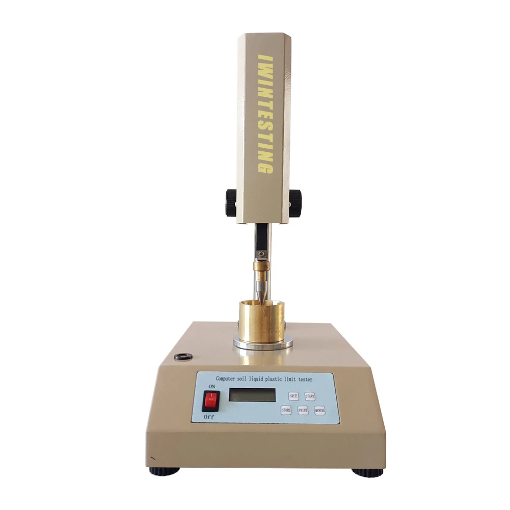 digital cone penetrometer for liquid limit soil tester