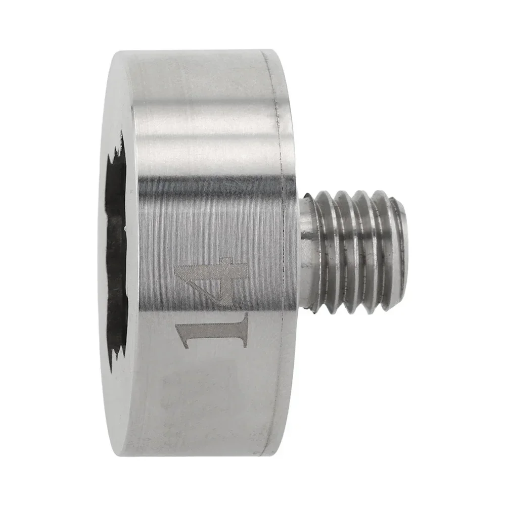

1pc 5/8-11 1/4 Threads Stainless Steel Angle Grinder Converter Adapter For Angle Grinder Cutting Blades Core Drill Bits Tool