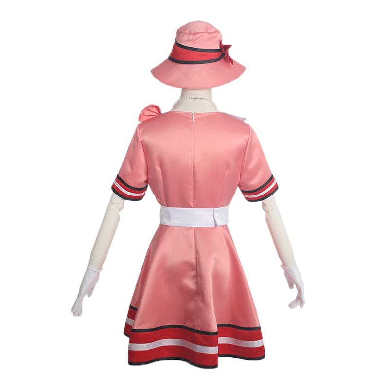 Brdwn Womens Kamado Nezuko Cosplay Custome Party Dress