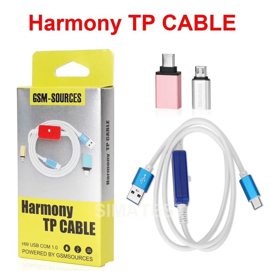 Harmony TP V2.0 Cable Entering HW USB COM 1.0 for Harmony OS or Chimera Pro Tool Dongle