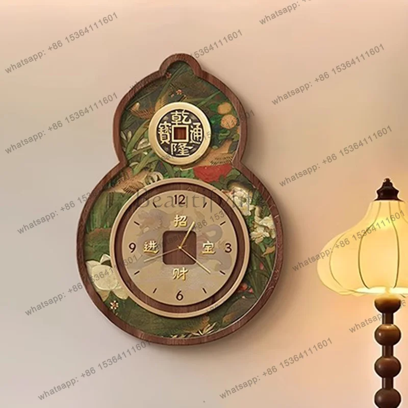 Best Sellers Design Creative Clock Wall Aesthetic Wooden Modern Living Room Clock Wall Silent Restaurant Horloge Murale Room Dec