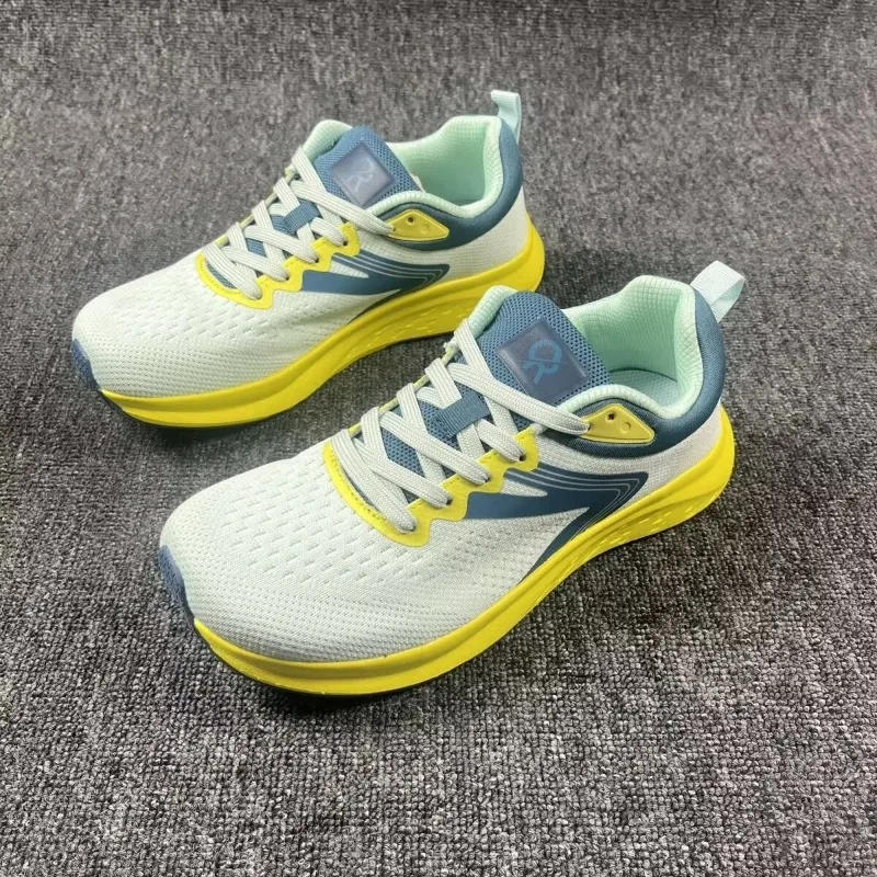 Popular Wide Last Men's Running Shoes Anti Slip and Wear-resistant Men's Sports Shoe Soft Elastic Breathable Walking Shoes