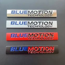 3D Metal Blue Motion Logo Bluemotion Emblem Car Trunk Badge Decal For VW Passat Polo MK6 Golf 7 Bluemotion Sticker Accessories