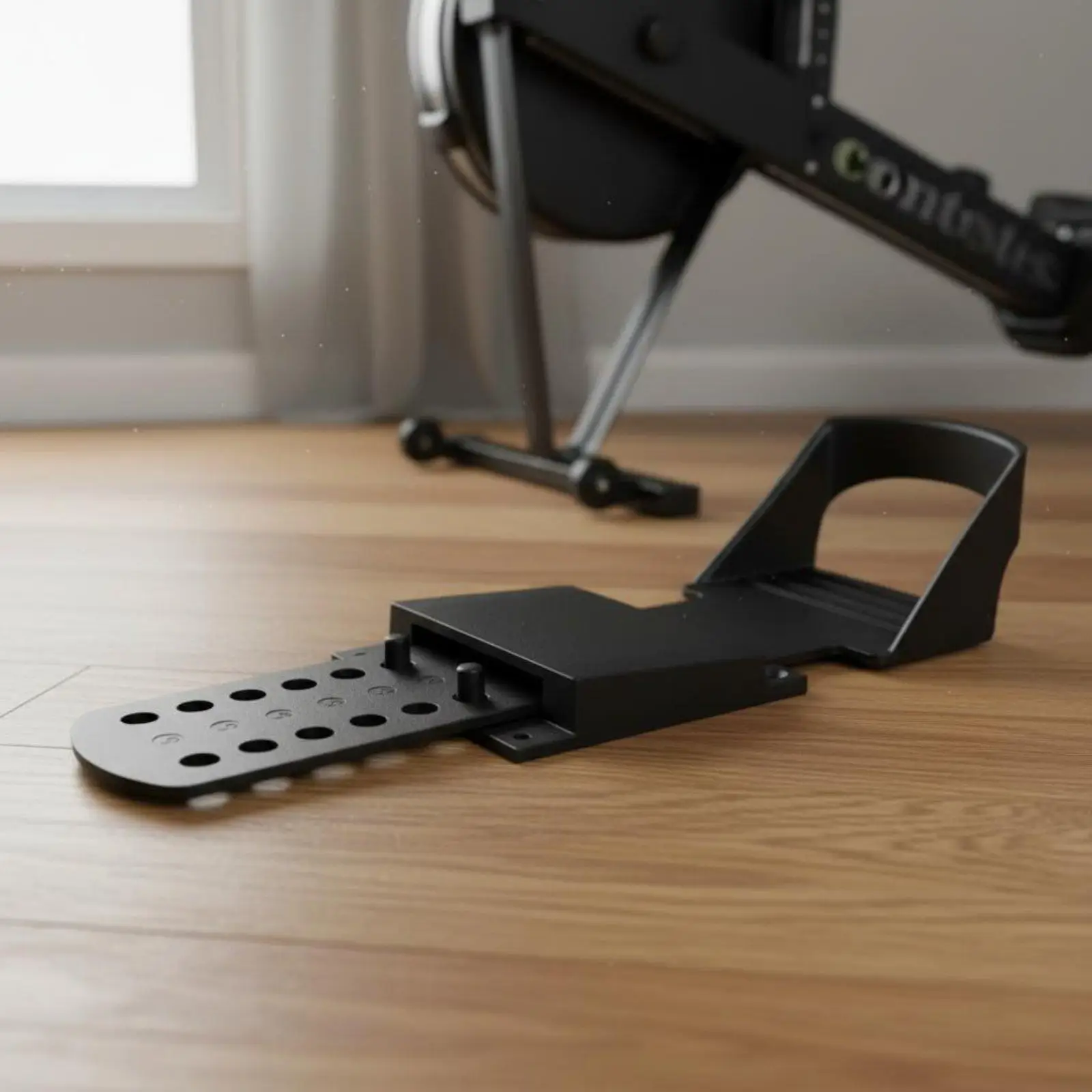 Rower Foot Plate Replacement Part Rowing Machine Pedal Rowing Machine Footrest for Home Workout, Gym