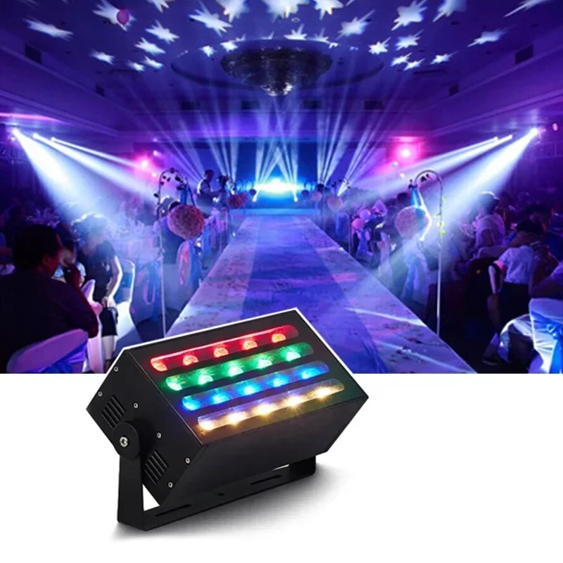 

Wireless Control LED Wall Washer RGB Color Dimmable Stage Floodlight for Weddings, Shows, Concerts and Event Lighting