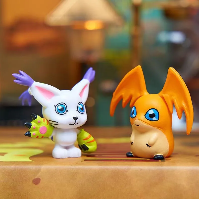 9pcs/set Digimon Digimon Adventure Anime Figure Model PVC Collection Ornaments Statue Dolls Birthday Toy Gifts Christmas Gifts