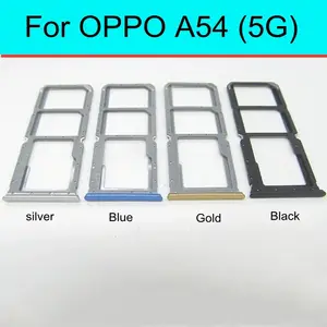 Bilashmart OPPO A54 5G Sim Card Slot Adapters Card Socket Repair Parts