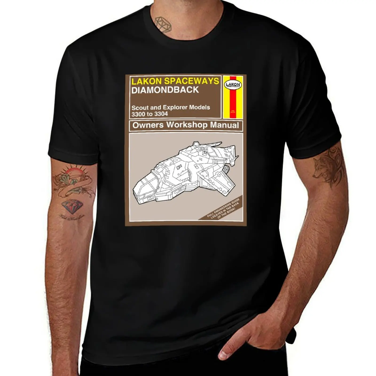 Diamondback Explorer Owners Workshop Manual T-Shirt Modern Style Print T-Shirt