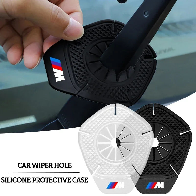 

2Pc Car Windshield Wiper Protective Covers Wiper Dustproof Bottom Sleeve For BMW F25 F26 F40 F10 F07 G01 G02 G05 G07 F20 F48 F39