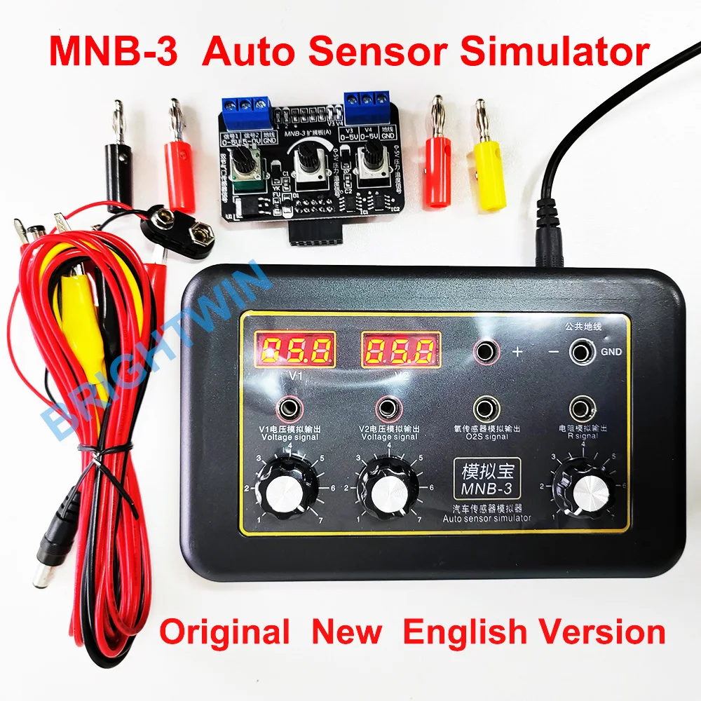 MNB-3 Auto Sensor Simulator Automobile Sensor Signal Generator Voltmeter MNB-2 Tester Car Oxygen Oil Pressure Sensor Simulator