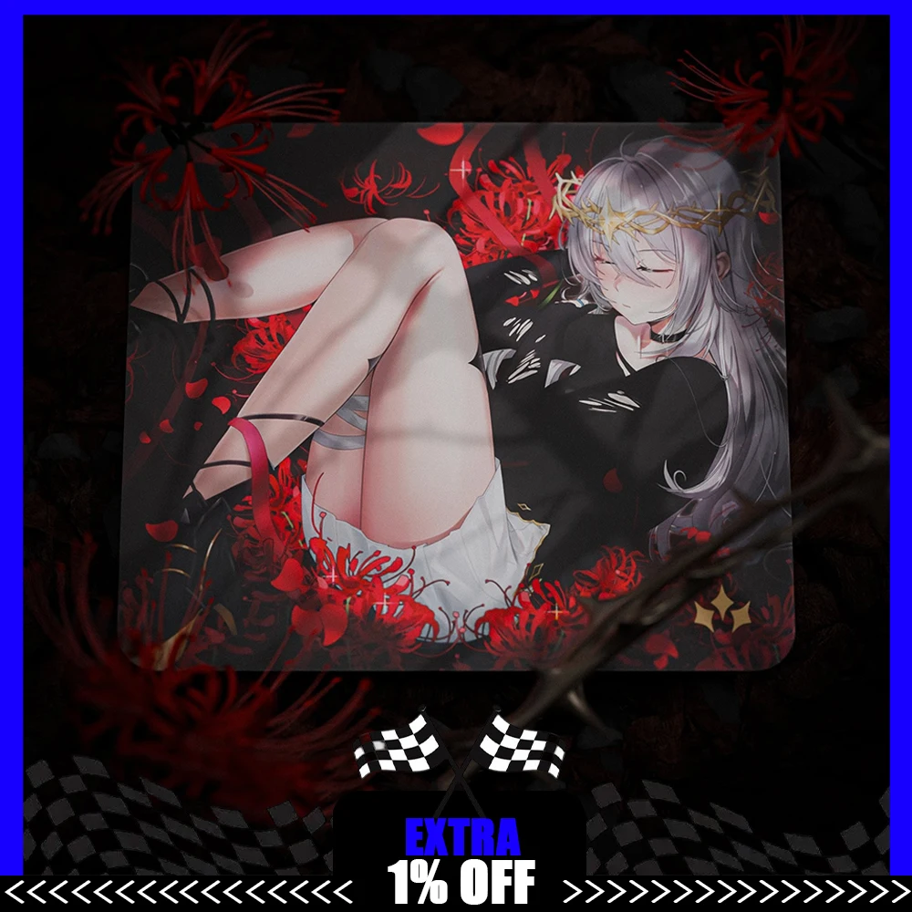 

AimStar HANAZON Gaming Glass Mousepad Lubricant Coating FPS Speed Mouse Pad Skidproof For APEX PUGB CSGO Valorant Pc Accessories