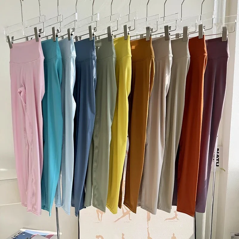 

Yoga Leggings Women Fitness Leggings Running Cycling Pants Breathable Sports Leggings High Waist Summer Workout Gym Clothing