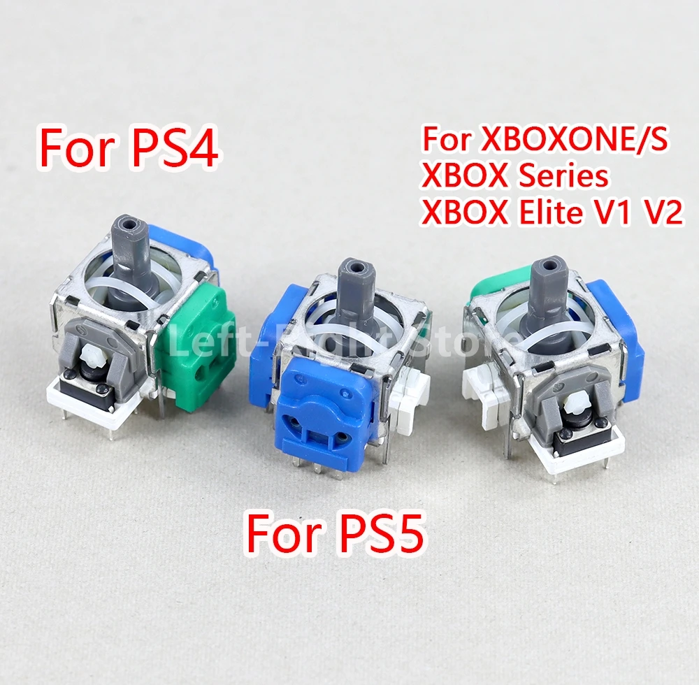 

40PCS For PS4 PS5 XBOXONE XBOX Series Controller 3D Electromagnetic Rocker Lifetime Hall Effect Analog Sensor Module