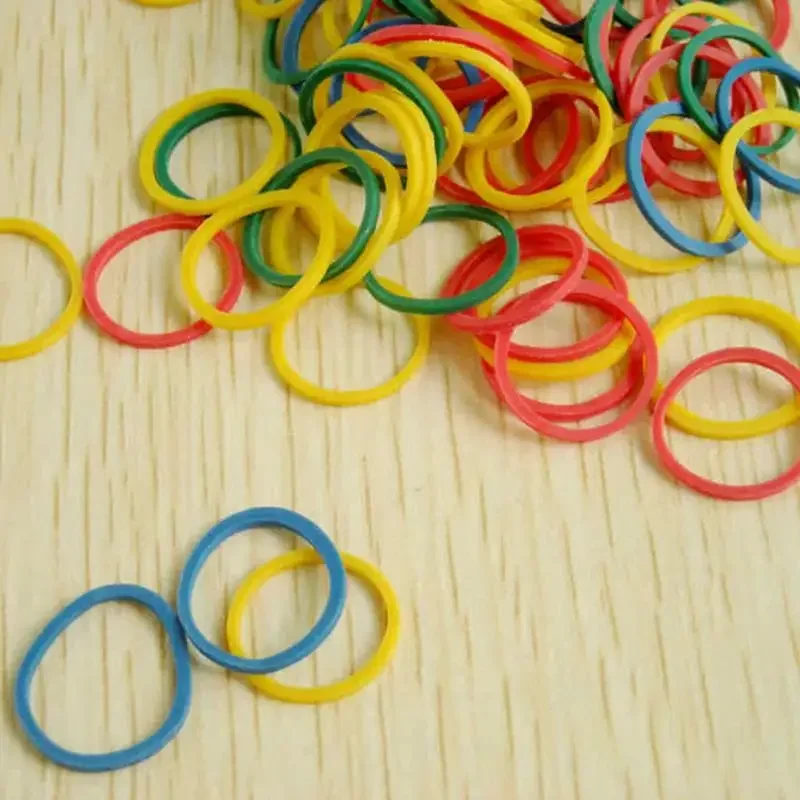 100pcs/Bag Newest Colorful Pet Beauty Supplies Dog Grooming Rubber Band Pet Hair Product Hairpin Hair Accessories