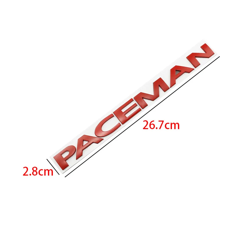 3D Metal Car Sticker Rear Trunk Letters Logo Decals For Mini Paceman R61 R65 F56 Badge Emblems Styling Parts Accessories