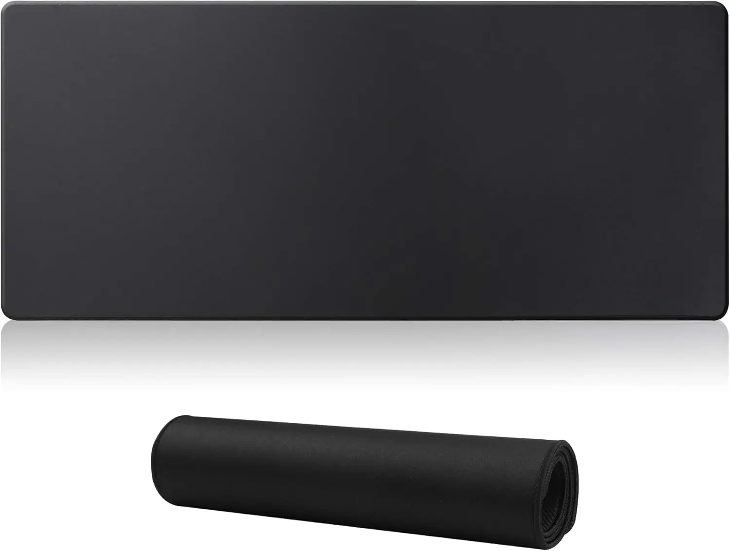

Large Gaming Mouse Pad with Stitched Edges, Extended Non-Slip Rubber Base for Gamer Desktop Office Home (70x30cm Black)