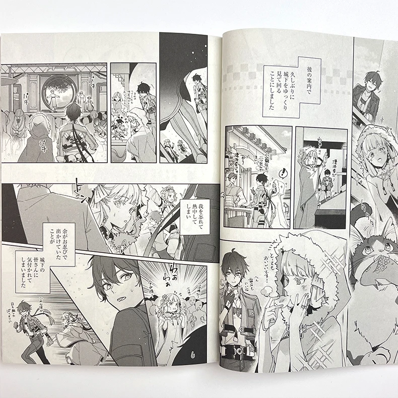 حقيقية أنيمي Wuthering موجات كاميليا The Shorekeeper روفر تأثيري كاريكاتير مختارات الكتاب الهزلي الكتب الكرتون كاريكاتير عيد الميلاد #5