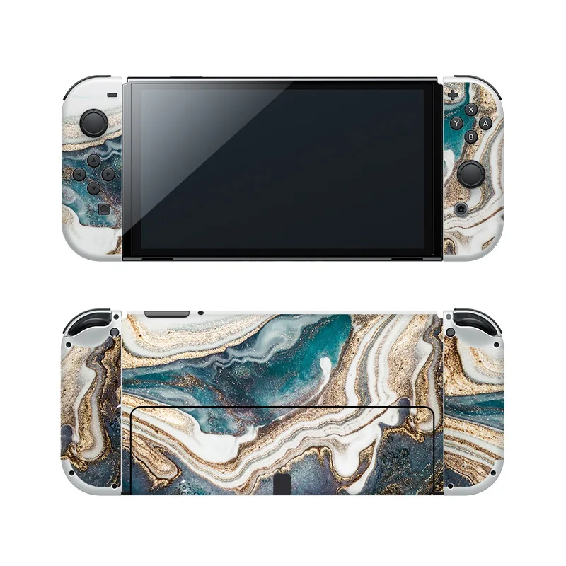 

For Nintendo Switch OLED Game Skin Sticker Protective Film Pain Design Compatible With Nsswitch Console Custom Decal Cover