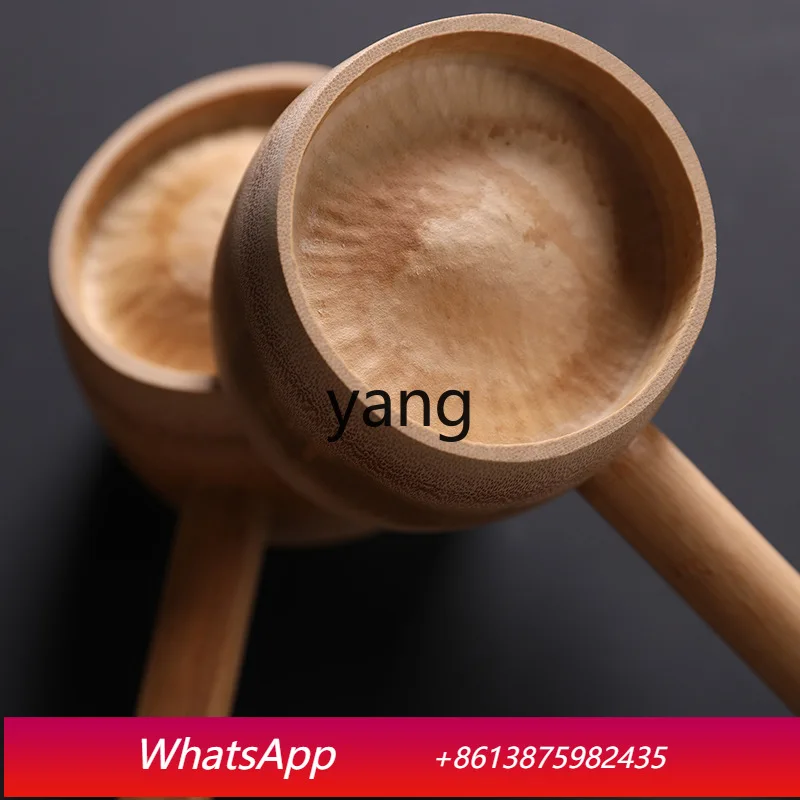 CX bathtub bath water bleach solid wood scoop large bath household kitchen scoop rice spoon