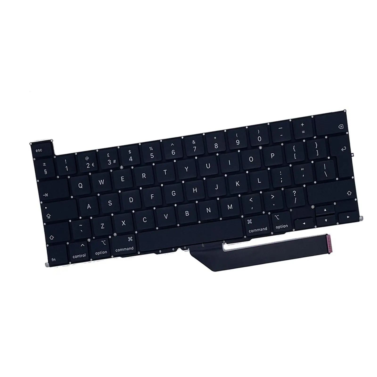 

New Replacement Laptop Keyboard UK Layout for Macbook Pro Retina A2141 16" Black
