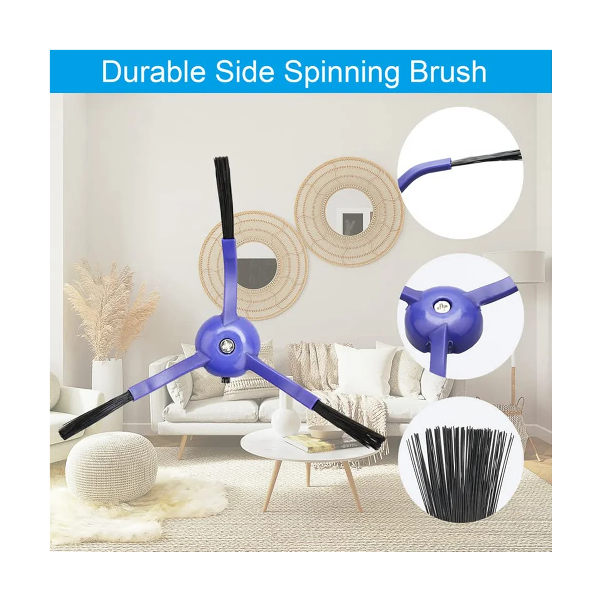 แปรงหลักแปรงด้านข้างแผ่นกรอง HEPA เข้ากันได้กับอุปกรณ์เสริมเครื่องดูดฝุ่น X8