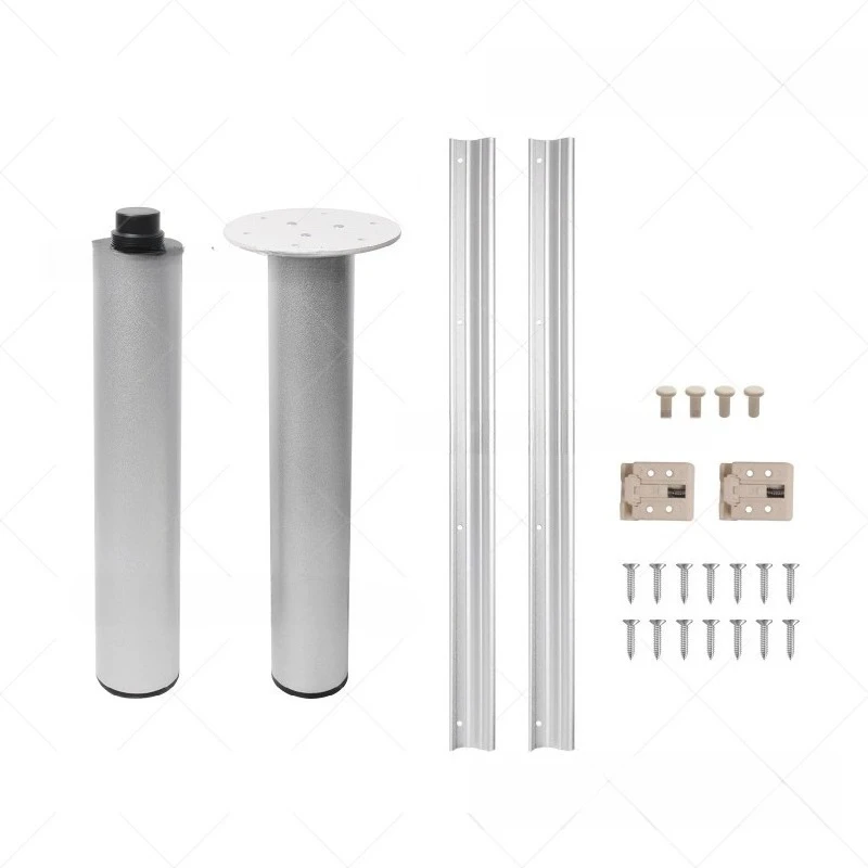 Adjustable RV table leg set, combined into bed support tatami legs for camper aluminum